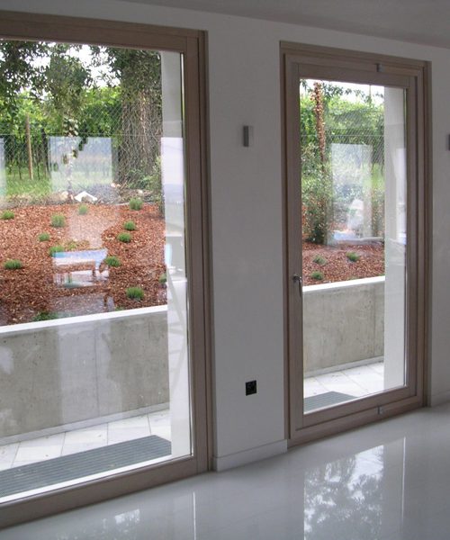 Portafinestra in rovere lamellare - Modello Classic