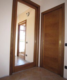 Porte interne in legno e vetro a Cittadella Padova