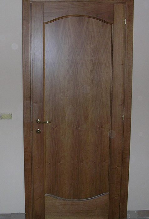 Porta ad un riquadro - Modello Giglio