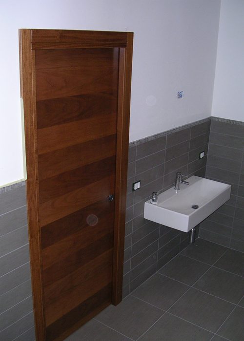 Porta scorrevole in legno - Modello R