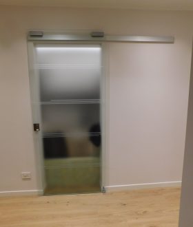 porta tuttovetro binario DIVA